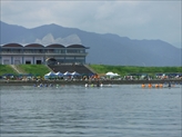 REGATTA FROM THE WATER SURFACE